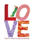 LOVE FROM THE VERY HUNGRY CATERPILLAR - CARLE. ERIC